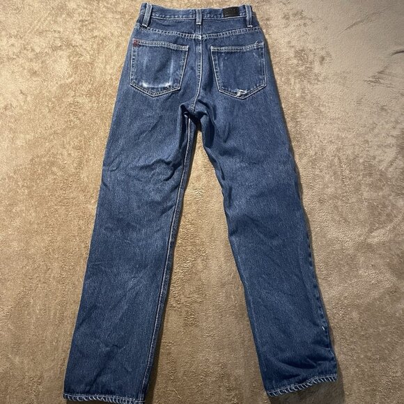 BDG Urban Outfitters Jeans Womens 25 Cowboy High Rise Straight Blue Medium Wash - Picture 3 of 8